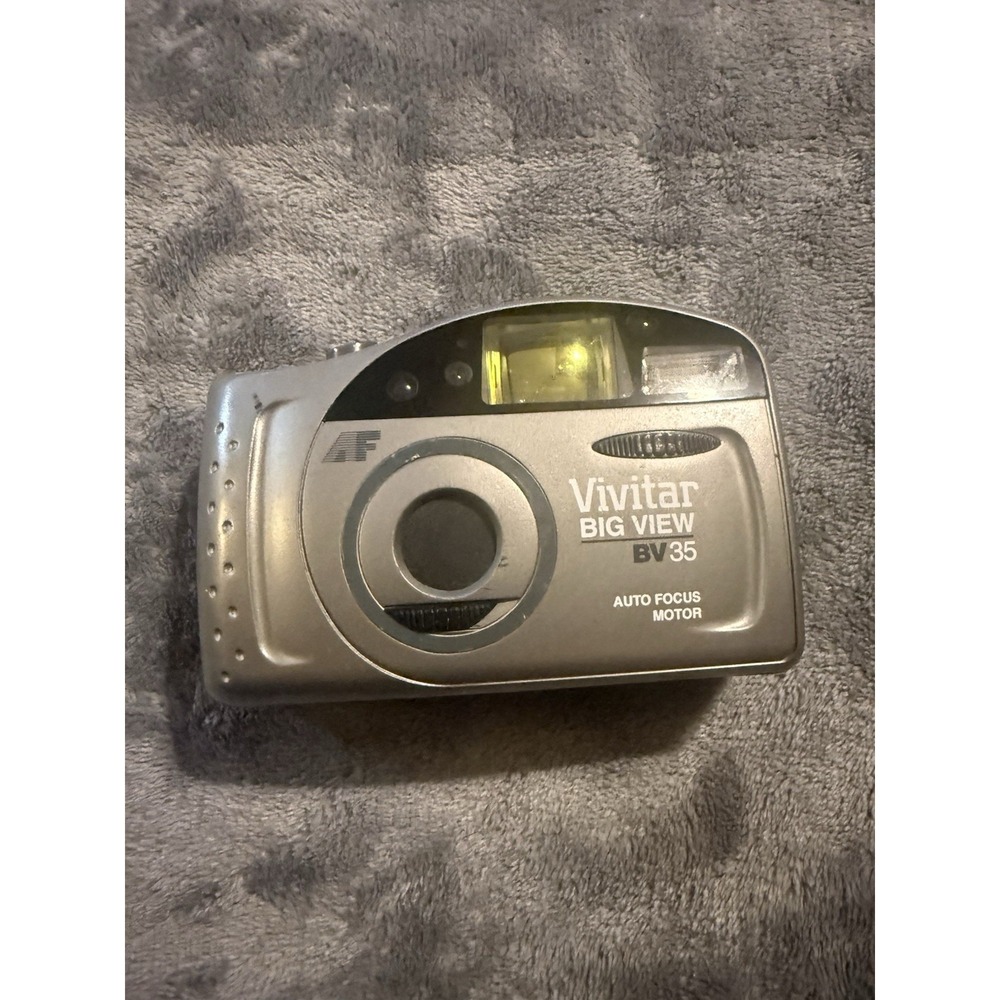 Vivitar Big View BV35 35mm Point & Shoot Film‎ Camera Not Tested